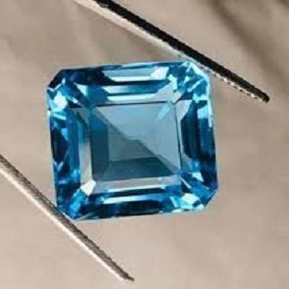jemskart Aquamarine Stone Original Certified 11.25 Ratti 10.25 Carat Beruj Loose Gemstone Aquamarine Stone