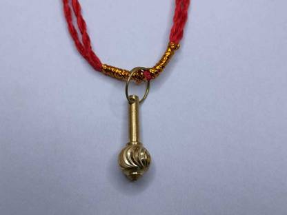 कुमार जेम्स Astro God Hanuman (Bagrang Bali ) Gada Locket Brass With Dhaga Brass पीतल लॉकेट