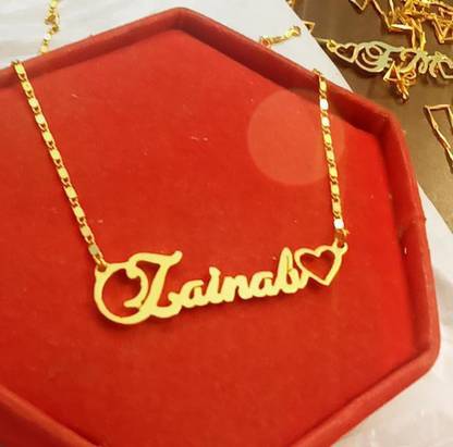 SR Export zainab123 Gold-plated Brass Locket