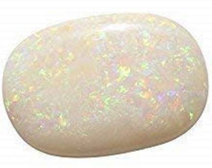 barmunda gems 7.25 Ratti Natural Opal Stone for Men and Women By Lab Certified Opal Stone