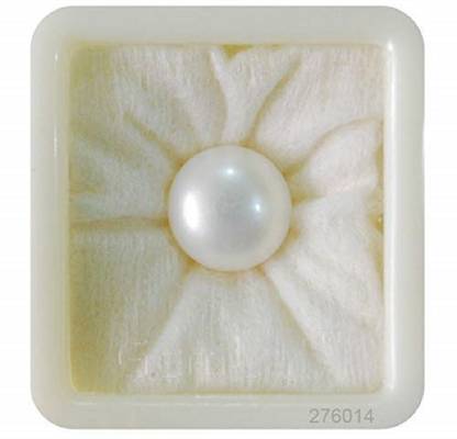 barmunda gems 6.00 Ratti White Pearl Gemstone Certified Moti Stone with Lab Certificate Pearl Stone