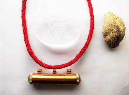 Zoltamulata Shri Budha Kavach & Yantra with Pooja Packet and Instruction Manual Brass