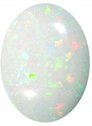 बरमुंडाजेम्स 7.25 Ratti Natural Multi Fire Opal Stone Original Lab-Certified Opal स्टोन