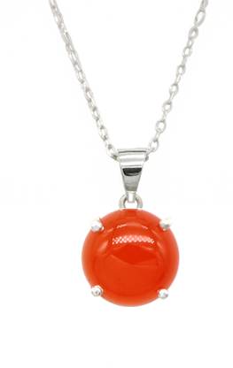 MayraCreationss Pendant Carnelian Sterling Silver Pendant