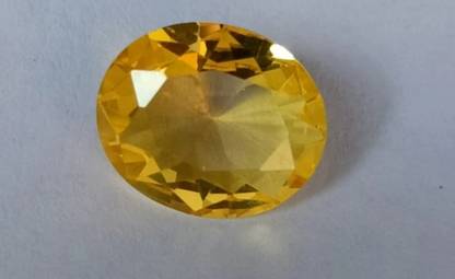 Gopalgems yellow sapphire 6 ratti natural & orginal certified gemstone rashi nag Sapphire Crystal Pendant