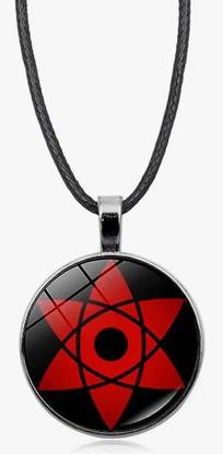 n v p Anime Necklace Sharingan Pendant Men Women Gift Cosplay Accessory Pendant Metal Pendant
