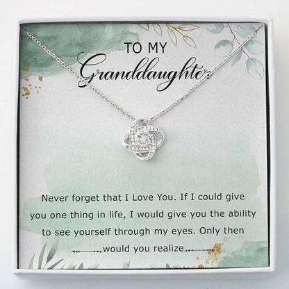Rakva Grandmother Necklace, Necklace Grandma To Granddaughter Gifts For Granddaughter Rhodium Zircon Sterling Silver Pendant Set