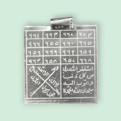 BARKAATI Tawiz for melt kidney stone pendant Silver Brass Locket