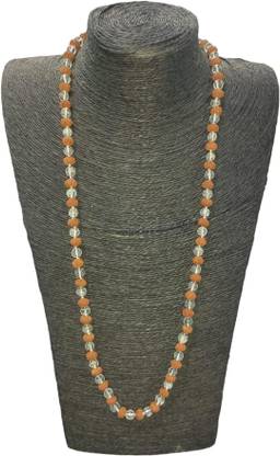 Nepali Rudraksha Rudraksha and crystal mala Mother of Pearl Pendant