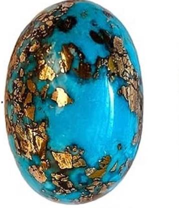 APSLOOSE 10.25 Ratti 9.00 Carat Natural Turquoise firoza Stone Original Certified Turquoise Stone