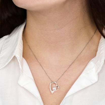 Rakva Future Future Gift For Girlfriend, Fiance On Engagement Rhodium Sterling Silver Pendant Set