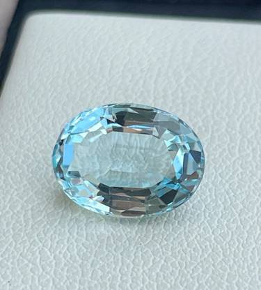 Ceylonmine01 Aquamarine Stone 6.75 carat Natural High - Quality Astrological Certified Aquamarine Stone