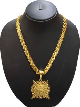XERMI 1 gram Pendant set With chain “20” Inches for man and boy New design new year Copper Locket
