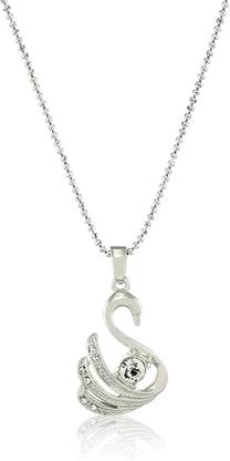 Estele Gold-plated Crystal Alloy Pendant