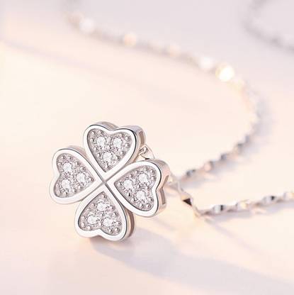 University Trendz Gold-plated Cubic Zirconia Stainless Steel Pendant