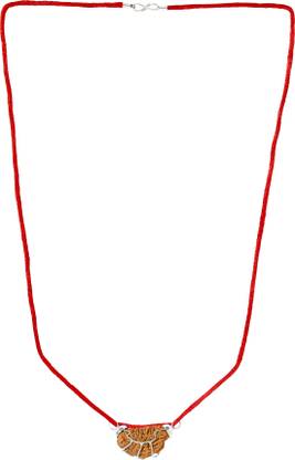 DIVINE HINDU 1 Mukhi Original Rudraksha Bead | Divine Symbol | Lab Certified | Spiritual Use Wood Pendant