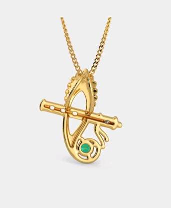 Women Fashion Traders Sri Krishna pendant Gold-plated Alloy Pendant