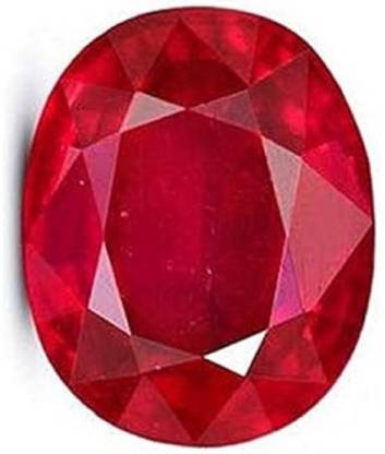 JEMSPRIME 5.25 Ratti Original Unheated Earth Mind Certified Natural Loose Gemstone Ruby Stone
