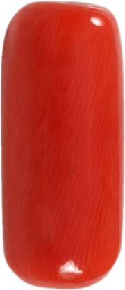 माया-जेम्स Red Coral - Capsule-9 Ratti (8.2 carat) With Lab certificate Coral स्टोन