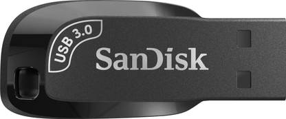 SanDisk Ultra Shift USB 3.2 64 GB Pen Drive Compatible with Desktop Computer, Laptop, Television USB 3.0 Plastic Case