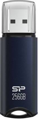 Silicon Power Marvel M02 5-pack 256 GB Pen Drive Compatible with Desktop Computer, Laptop USB 3.2 Metal, Plastic Case