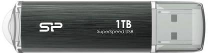 Silicon Power Marvel M80 1 TB Pen Drive Compatible with Desktop Computer, Laptop USB 3.2 Metal, Plastic Case