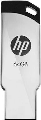 HP 64GB|2.0 64 GB Pen Drive Compatible with Desktop Computer, Tablet, Laptop USB 2.0 Metal Case
