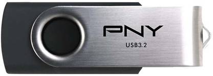 PNY MM-FD32ATR-128GB 128 GB Pen Drive Compatible with Desktop Computer, Laptop, Television USB 3.2 Metal Case