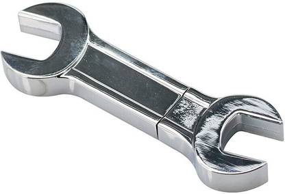 KBR PRODUCT ATTRACTIVE DESIGN WRENCH SHAPE 32 Pen Drive Compatible with Laptop, Audio Player, Gaming Console, Desktop Computer, Television USB 2.0 Metal Case