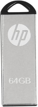 HP flash dirve 64 GB Pen Drive Compatible with Laptop, Desktop Computer USB 2.0 Metal Case