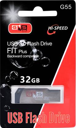 GNS World G-55 32 GB Pen Drive Compatible with Laptop, Mobile, Television, Desktop Computer, Audio Player, Tablet USB 3.0 Metal Case