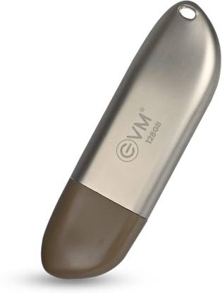 EVM EnStore+ Metal USB 3.2 Pendrive - High Speed up to 100MB/s Read & 30MB/s 128 GB Pen Drive Compatible with Laptop, Desktop Computer USB 3.2 Metal Case