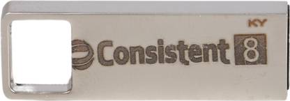 Consistent CTP10008 8 GB Pen Drive Compatible with Laptop, Desktop Computer USB 2.0 Metal Case