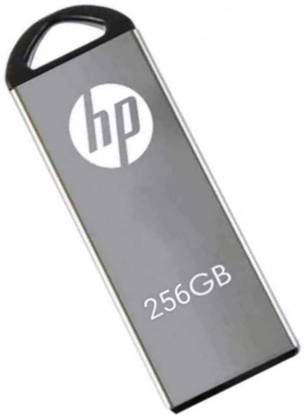HP v220Q 256 GB Pen Drive Compatible with Audio Player, Desktop Computer, Laptop, Gaming Console, Mobile USB 3.0 Metal Case