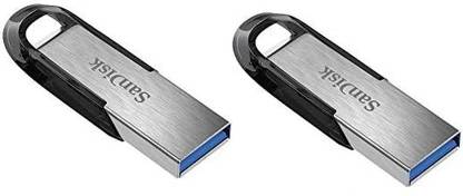 SanDisk 16GB Pendrive Ultra Flair USB 3.0 Flash Drive Pack of 2 Pendrive 16 GB Pen Drive Compatible with Audio Player, Desktop Computer, Laptop, Mobile, Netbook, Tablet, Television USB 3.0 Metal Case
