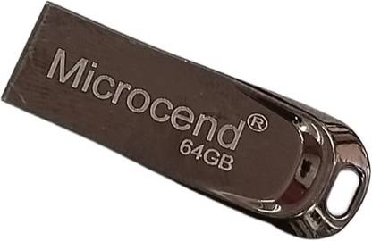 Microcend 64 GB 3.0 fastest pendrive Black Shine USB Interface 64 GB Pen Drive Compatible with Laptop, Desktop Computer, Television USB 3.0 Metal Case
