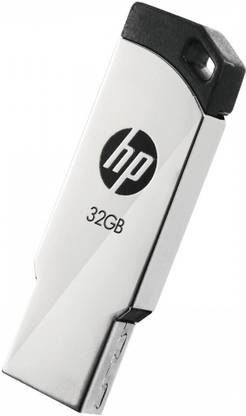 HP V236w 32 GB Pen Drive Compatible with Desktop Computer, Laptop, Television USB 2.0 Metal Case