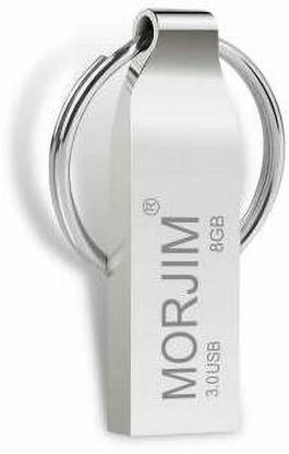 morjim PENDRIVE 3.0 [ 8gb] 8 GB Pen Drive Compatible with Desktop Computer, Gaming Console, Laptop, Tablet USB 3.0 Metal Case