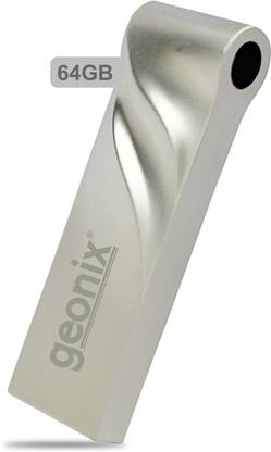 GEONIX GXPDU64GB 64 GB Pen Drive Compatible with Laptop USB 3.2 Metal Case