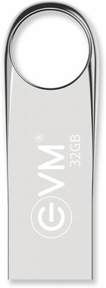 EVM EnVault USB 2.0 Flash Drive-High Performance 32 GB Pen Drive Compatible with Desktop Computer USB 2.0 Metal Case