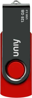 UNIY USB 3.0 128 GB Pen Drive Compatible with Audio Player, Desktop Computer, Laptop, Mobile, Tablet, Television, Netbook USB 3.0 Plastic Case