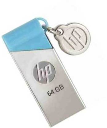 HP 215 64 GB Pen Drive  (Silver)