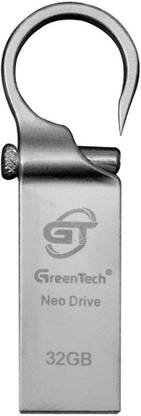 GREEN TECH GT011 32 32 GB Pen Drive Compatible with Desktop Computer, Laptop USB 3.0 Metal Case