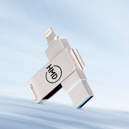 HMDO 512 GB USB 3.0 Flash Pen Drive for iPhone, iPad, Mac Devices and Windows 512 GB OTG Drive Compatible with Mobile, Tablet, Laptop, Gaming Console USB 3.0 Metal Case