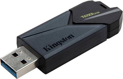 KINGSTON DataTraveler Exodia Onyx 128 GB Pen Drive Compatible with Laptop USB 3.2 Plastic Case