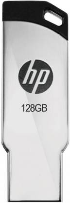 HP v236W 128 GB Pen Drive Compatible with Audio Player, Desktop Computer, Gaming Console, Laptop, Mobile, Netbook, Tablet, Television USB 2.0 Metal Case