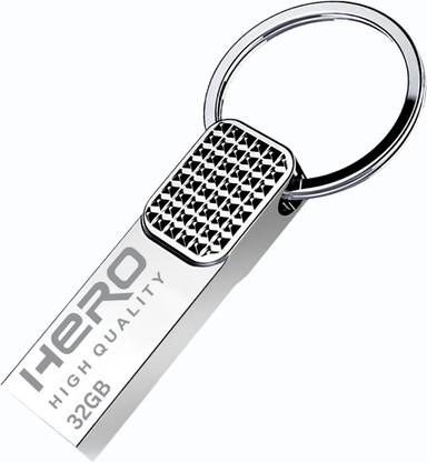 herohighquality HEROPD32GB 32 GB Pen Drive Compatible with Laptop, Desktop Computer, Gaming Console, Tablet, Mobile USB 2.0 Metal Case
