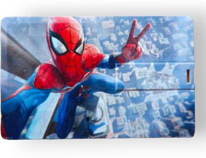 MAXTC Flash Card pendrive Credit Card Type Spider_64 GB Pen Drive Chip with Hi-Speed 64 GB Pen Drive Compatible with Laptop USB 1.1 Plastic Case