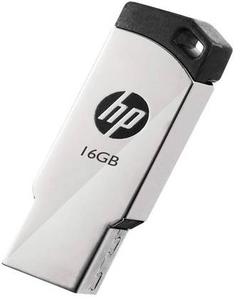HP USB 2.0|16 GB 16 GB Pen Drive Compatible with Desktop Computer, Tablet, Laptop USB 2.0 Metal Case