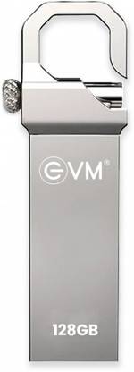 EVM ENSTORE 128GB 2.0 PENDRIVE 128 GB Pen Drive Compatible with Audio Player, Desktop Computer, Laptop, Mobile, Television, Tablet USB 2.0 Metal Case